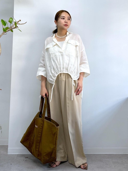 [25SS]GENTLE SILK パンツ【セットアップ対応】