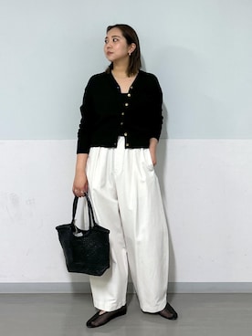 「アイテム（パンプス）」を使った、Natsuさん（レディース・158cm・20代）の春コーディネート