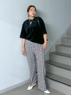 「アイテム（パンプス）」を使った、Natsuさん（レディース・158cm）の夏コーディネート