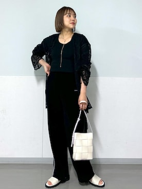 「クリーミーコットン」｜Natsuさん（レディース・158cm）の春コーディネート