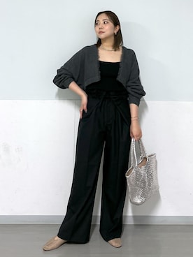 「アイテム（パンプス）」を使った、Natsuさん（レディース・158cm・20代）の春コーディネート