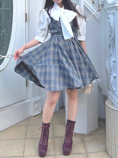 TITTY&CO.】厚底レースアップショートブーツを使った人気