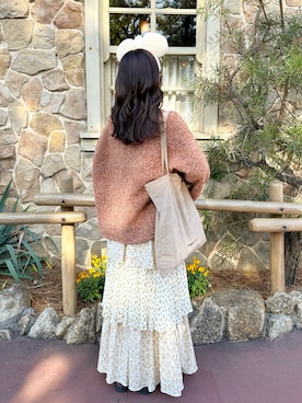 「アイテム（トートバッグ）」を使った、𝘢 𝘬 𝘢 𝘯 𝘦さん（レディース・156cm・20代）の秋コーディネート