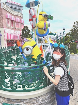 「e.r.g*（イーアールジー）のアイテム」を使った、utaさん（レディース・147cm）の秋コーディネート