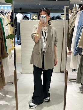 「LOUNGEDRESS（ラウンジドレス）のアイテム」を使った、Loungedress_yamakawaさん（レディース・153cm）の春コーディネート