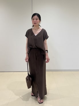 Loungedress_yamakawaさん（レディース・153cm）の夏コーディネート
