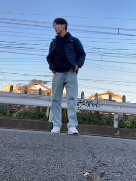 発展途上大学生さん（メンズ・182cm）の秋コーディネート