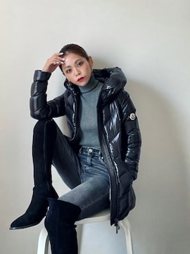 RINA.さん（レディース・150cm）の冬コーディネート