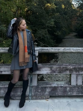 RINA.さん（レディース・150cm）の秋コーディネート