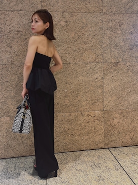 「アイテム（サンダル）」を使った、RINA.さん（レディース・150cm）の夏コーディネート
