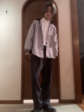 エビケンさん（メンズ・180cm）の秋コーディネート