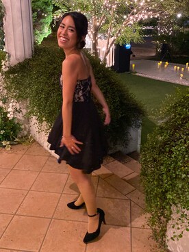 ワンピース ドレスを使った 外国人風 のレディース人気ファッションコーディネート Wear