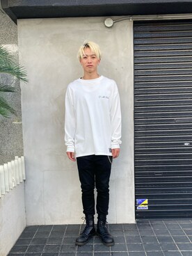 「A4A（エーフォーエー）のアイテム」を使った、06さん（メンズ・179cm）の夏コーディネート