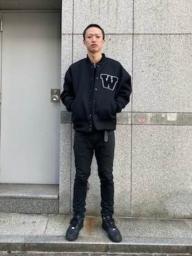 「WHITELAND（ホワイトランド）のアイテム（ブルゾン）」を使った、06さん（メンズ・179cm）の秋コーディネート