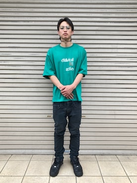 06さん（メンズ・179cm）の夏コーディネート