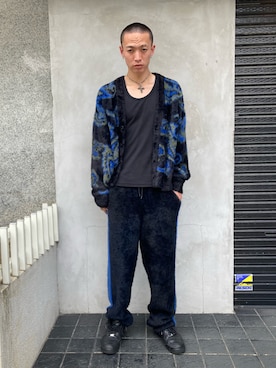 「blue」｜06さん（メンズ・179cm）の夏コーディネート