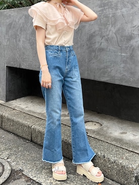 ひよりさん(レディース・162cm)の夏コーディネート