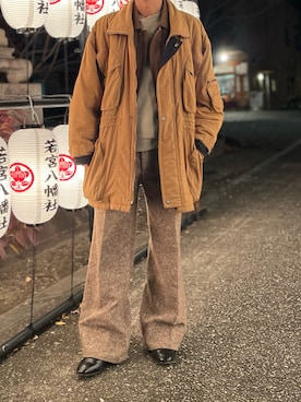 「Stanley Blacker（スタンリーブラッカー）のアイテム」を使った、raccoon_doggさん（メンズ・171cm）の冬コーディネート
