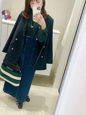 ma1さん（レディース・156cm）の春コーディネート