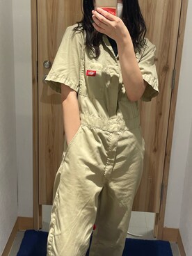 つなぎ オールインワンを使った ストリート のレディース人気ファッションコーディネート Wear