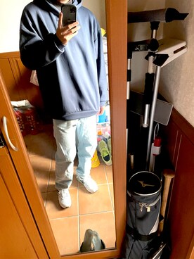 「Apple（-）のアイテム（アクセサリー）」を使った、こーたさん（メンズ・184cm）の秋コーディネート