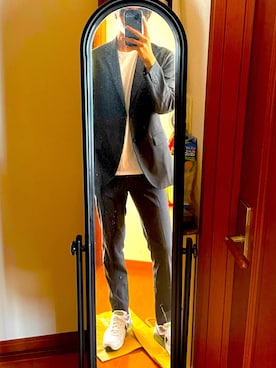 「Gramicci（グラミチ）のアイテム（トップス）」を使った、こーたさん（メンズ・184cm）の秋コーディネート