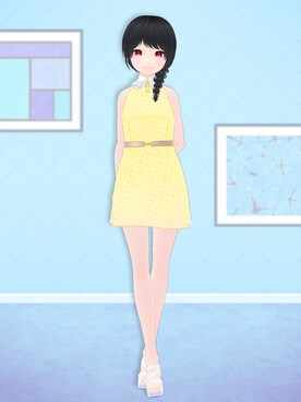 「くまさんぽしぇっと」｜八雲ももさん（レディース・160cm）の春コーディネート