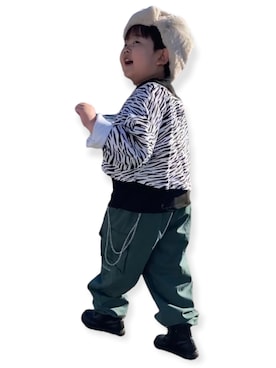 皇琥さん(キッズ・122cm)の冬コーディネート