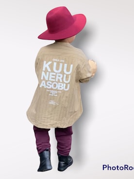 皇琥さん（キッズ・120cm）の秋コーディネート