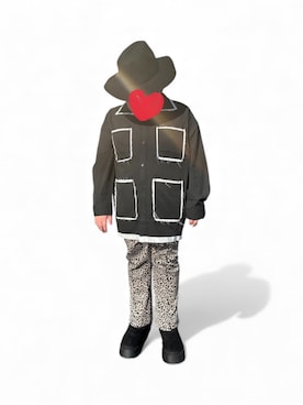 皇琥さん（キッズ・148cm）の秋コーディネート