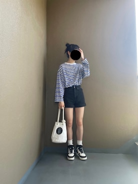 nさん（レディース・158cm・10代）の春コーディネート