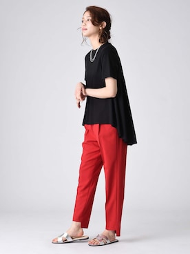 「Anside（アンサイド）のアイテム」を使った、whitecollectionさん（レディース・165cm）の春コーディネート