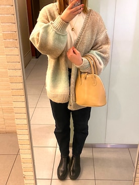 yo。さん（レディース・172cm）の冬コーディネート