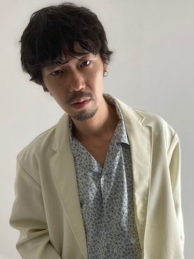 「ZIP FIVE（ジップファイブ）のアイテム（テーラードジャケット）」を使った、のく坊さん（メンズ・172cm）の冬コーディネート