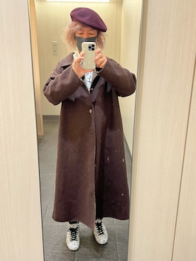 「HYDROGEN（ハイドロゲン）のアイテム」を使った、kou198402さん（メンズ・160cm）の冬コーディネート