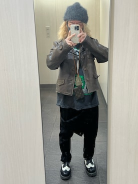 「アイテム（Tシャツ/カットソー）」を使った、kou198402さん（メンズ・160cm）の秋コーディネート