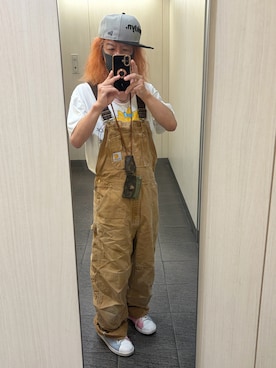 「Carhartt(カーハート)のアイテム」を使った、kou198402さん(メンズ・160cm)の秋コーディネート