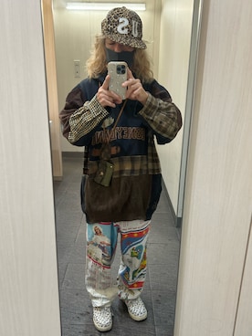 「アイテム（スニーカー）」を使った、kou198402さん（メンズ・160cm・40代）の秋コーディネート