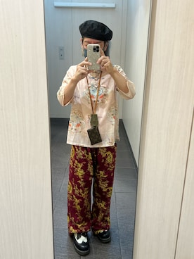 「Re:make（リメイク）のアイテム（パンツ）」を使った、kou198402さん（メンズ・160cm）の夏コーディネート