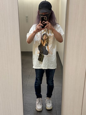 「NIKE（ナイキ）のアイテム（スニーカー、ホワイト系）」を使った、kou198402さん（メンズ・160cm）の夏コーディネート
