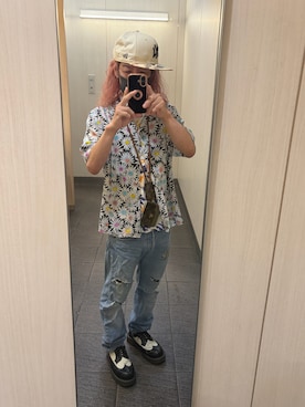「Levi's（リーバイス）のアイテム（パンツ）」を使った、kou198402さん（メンズ・160cm）の夏コーディネート