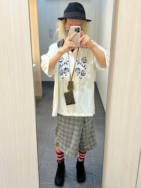 「MM6 Maison Margiela（ｴﾑｴﾑｼｯｸｽ ﾒｿﾞﾝ ﾏﾙｼﾞｪﾗ）のアイテム（ブーツ）」を使った、kou198402さん（メンズ・160cm）の夏コーディネート