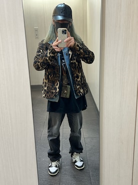 「NIKE（ナイキ）のアイテム（スニーカー、ホワイト系）」を使った、kou198402さん（メンズ・160cm）の春コーディネート