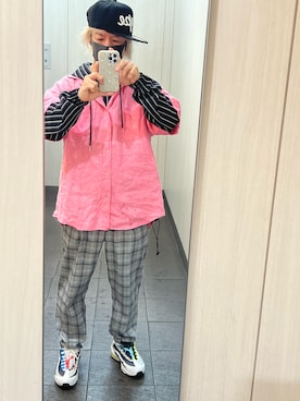 「URBAN RESEARCH Sonny Label（アーバンリサーチサニーレーベル）のアイテム（スラックス）」を使った、kou198402さん（メンズ・160cm）の春コーディネート