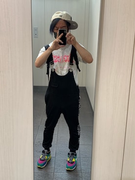 「キヤップ」｜「アイテム（オールインワン・サロペット）」を使った、kou198402さん（メンズ・160cm）の夏コーディネート