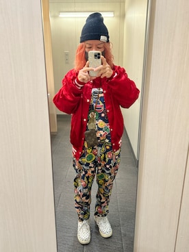 「アイテム（ナイロンジャケット）」を使った、kou198402さん（メンズ・160cm・40代）の秋コーディネート