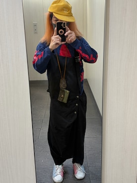 「adidas（アディダス）のアイテム（スニーカー、ブルー系）」を使った、kou198402さん（メンズ・160cm）の秋コーディネート