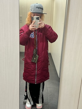 「アイテム（スカート）」を使った、kou198402さん（メンズ・160cm・40代）の冬コーディネート