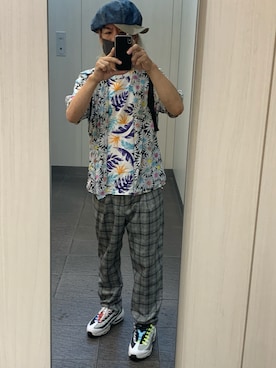 「URBAN RESEARCH Sonny Label（アーバンリサーチサニーレーベル）のアイテム（スラックス）」を使った、kou198402さん（メンズ・160cm）の夏コーディネート