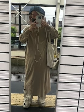 「RINEN（リネン）のアイテム」を使った、kou198402さん（メンズ・160cm）の春コーディネート